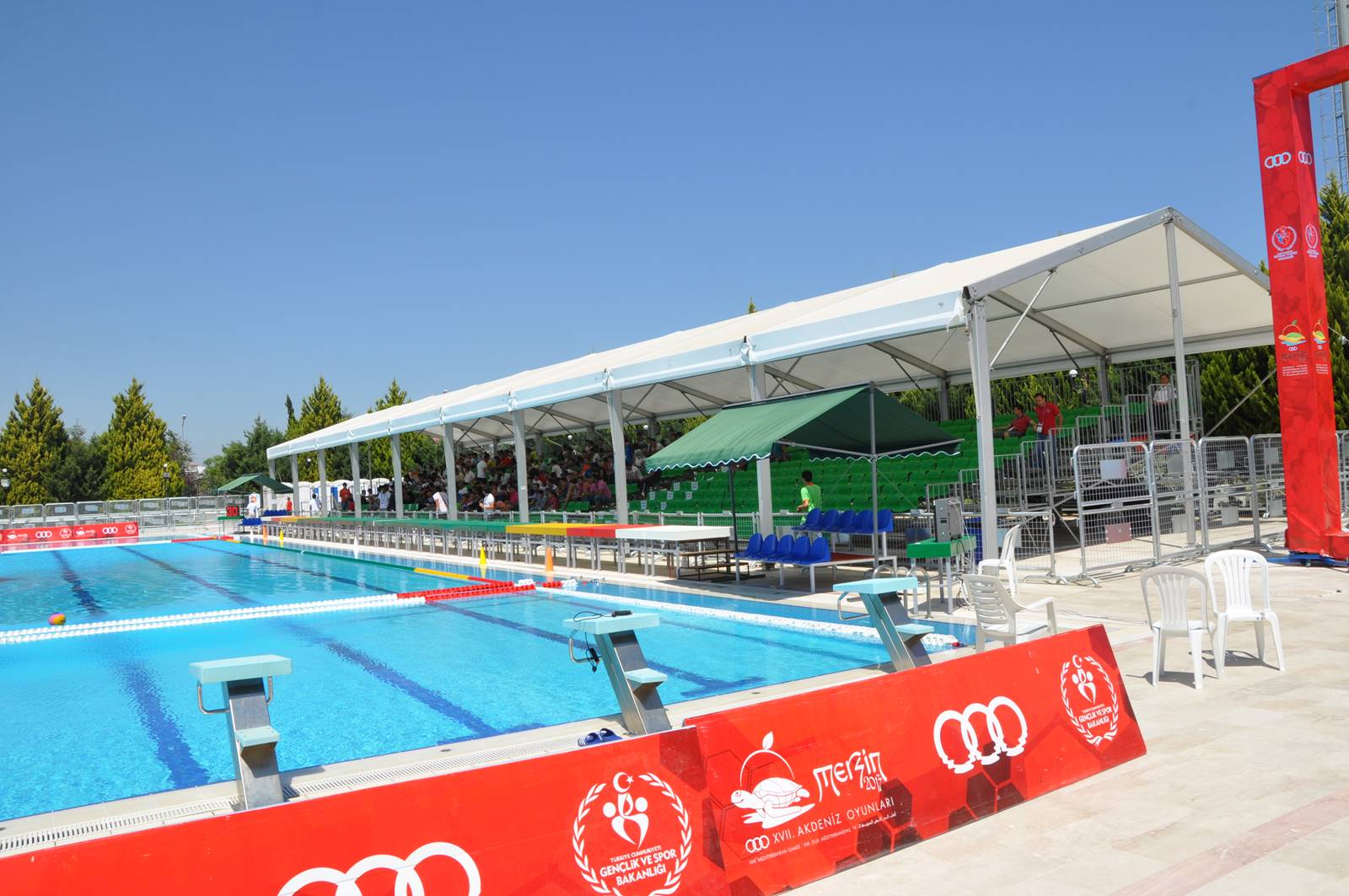 Mersin Akdeniz Oyunları Geçici Tesisleri