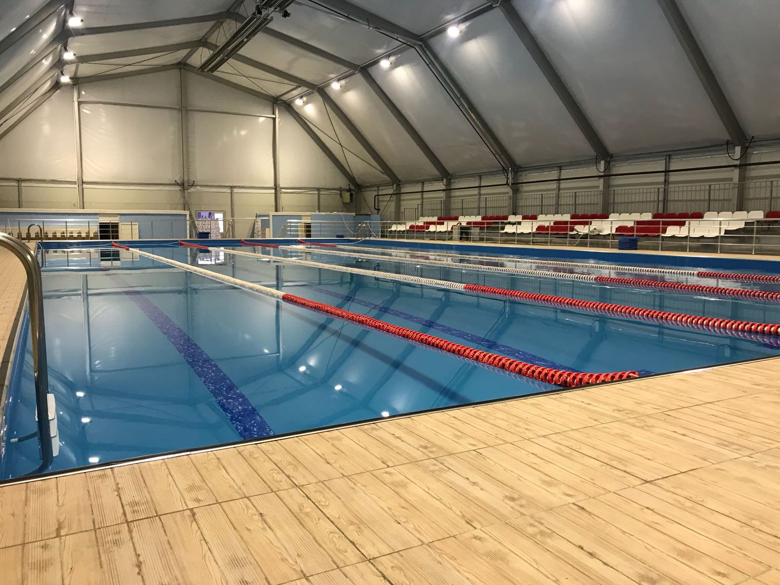 Erzurum Büyükşehir Belediyesi Yarı Olimpik Yüzme Havuzu