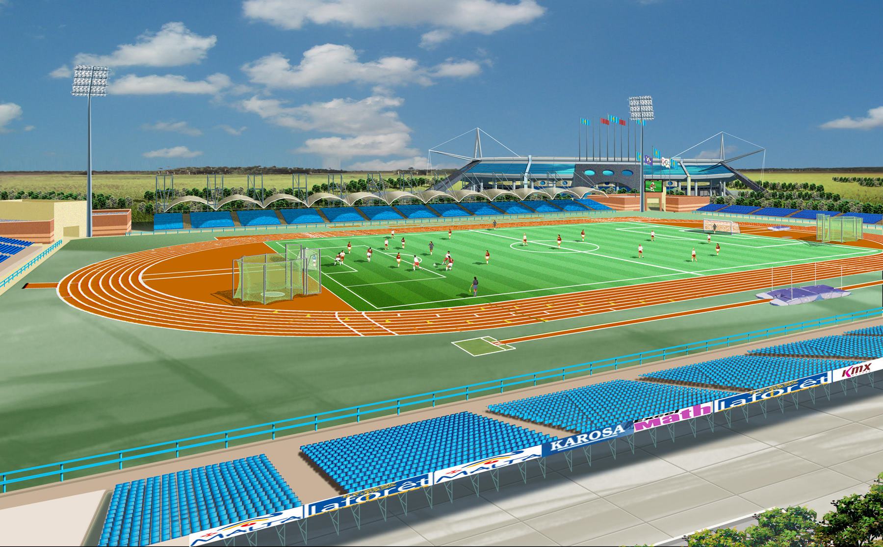 5.000 / 8.000 / 15.000 Kişilik Modüler Stadyum Konfigürasyonları