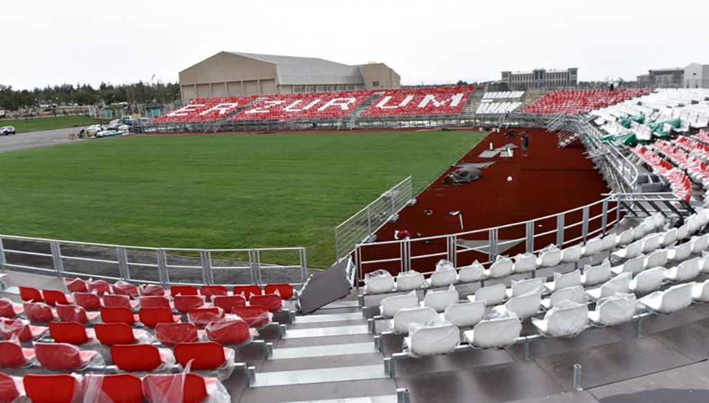 Erzurum Büyükşehir Belediyesi Modüler Stadyum