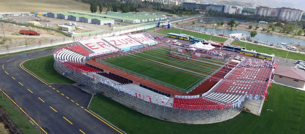 Erzurum Büyükşehir Belediyesi Modüler Stadyum