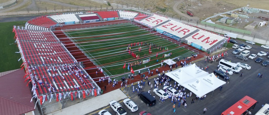 Erzurum Büyükşehir Belediyesi Modüler Stadyum