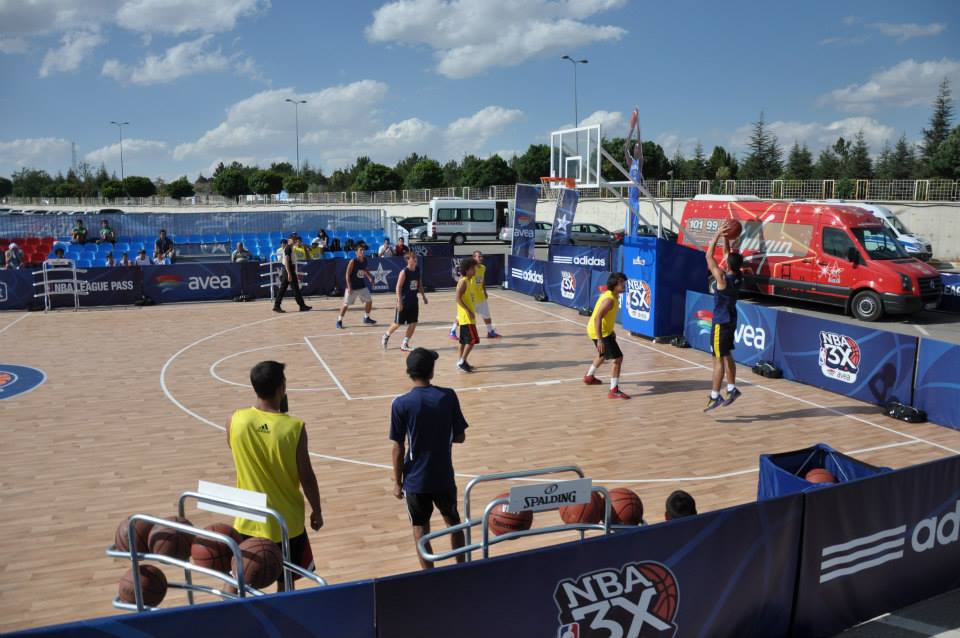 Sokak Basketbolu Portatif Tribün