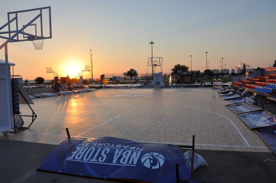 Sokak Basketbolu Portatif Tribün