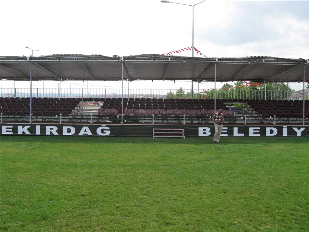 Tekirdağ Belediyesi Protokol Tribünü