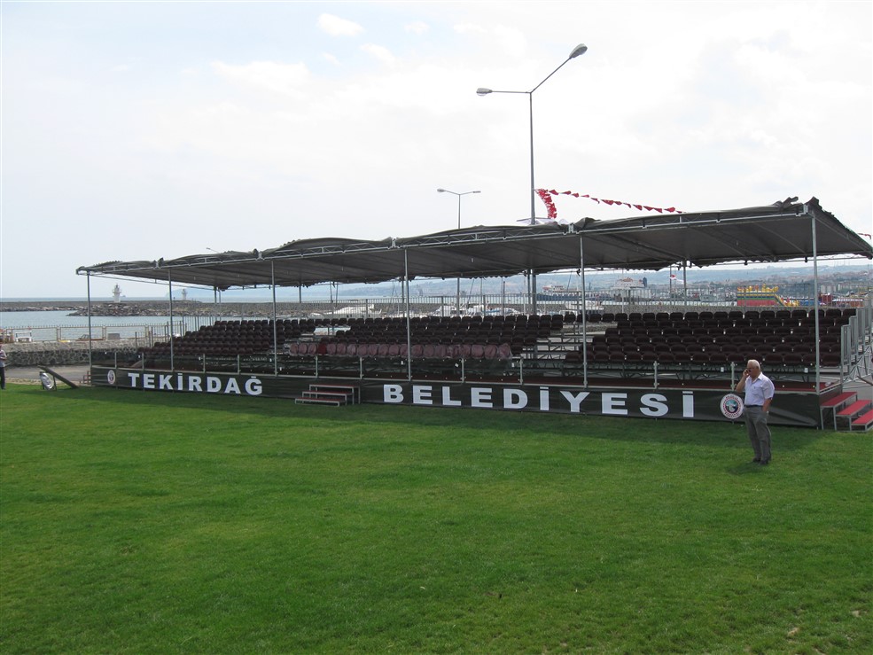 Tekirdağ Belediyesi Protokol Tribünü